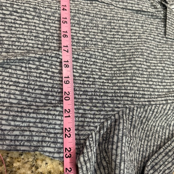 Bugatchi Men Large LS Dress Shirt - Black/Grey - Picture 7 of 8